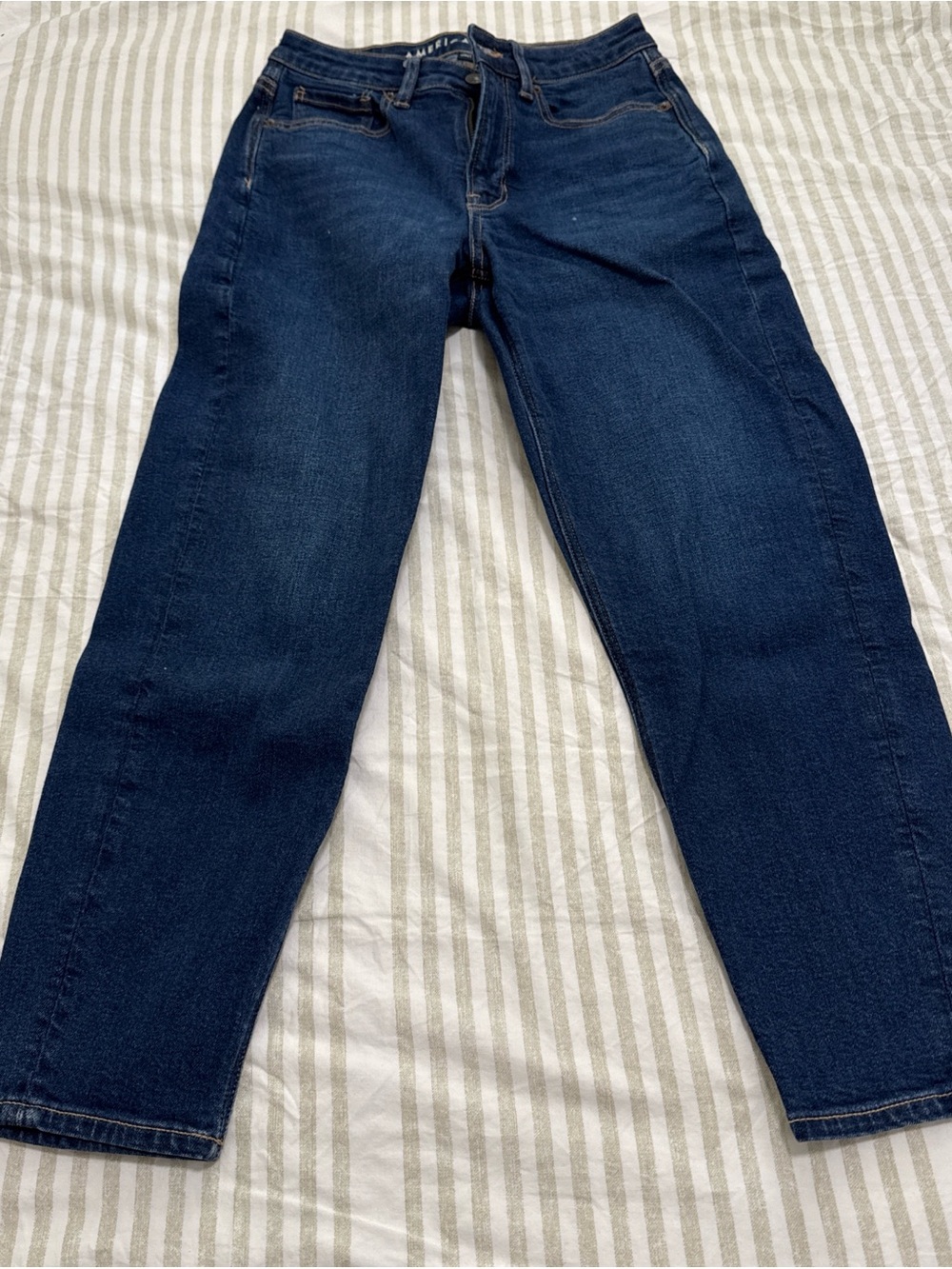 American Eagle Outfitters Dark Indigo Straight Leg Jeans